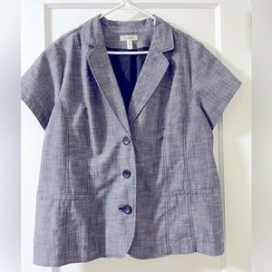 Dressbarn shortsleeved Blazer!